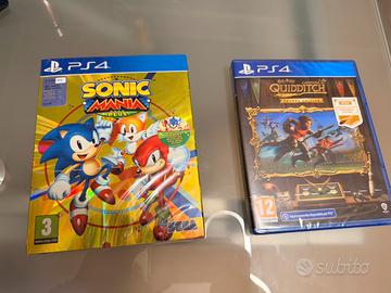Giochi PlayStation Sonic mania e Harry potter
