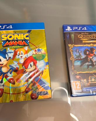 Giochi PlayStation Sonic mania e Harry potter