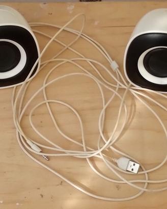 Coppia Altoparlanti  Multimediali Audio Philips