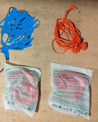Auricolari/cuffie con filo