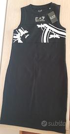 Abito di cotone EA7 Emporio Armani TG XS