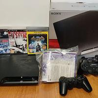 Play Station 3 Scatola Originale + 3 Giochi!