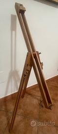 Cavalletto pittura quadri o esposizione