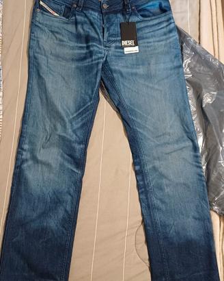 Jeans Uomo DIESEL LARKEE-X BLU DENIM W34 L32