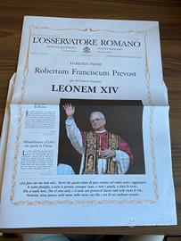 Osservatore Romano elezione papa Leone XIV