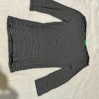 T-Shirt - BENETTON - nera e bianca - XS