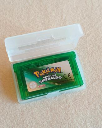 Pokémon (compatibile) "Smeraldo" GBA 32BIT Nuovo