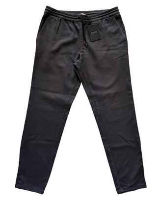 BASICON Pantalone uomo grigio con fantasia tweed