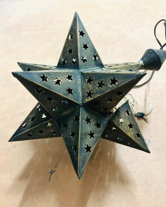 Lampadario o lampada da terra a stella