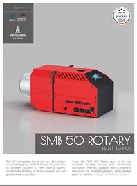 BRUCIATORE PELLET AUTOPULENTE ”ROTARY” 5⭐️STELLE