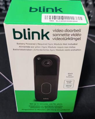 Blink Video Doorbell - NUOVO sigillato Mai aperto