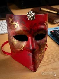 Maschera Veneziana Cartapesta Dipinta a Mano Nuova