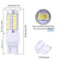 LAMPADA LED T20 BIANCA 33 LED SMS CANBUS