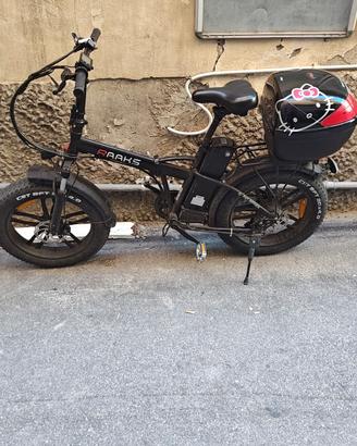bici elettrica pieghevole raaks
