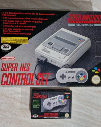 Super Nintendo SNES 1chip Versione Pal GIG 