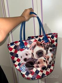 Borsa Shopper fantasia Cagnolini