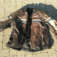 Giacca da moto in pelle Prexport taglia 54