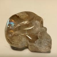 Teschio amuleto di cristallo