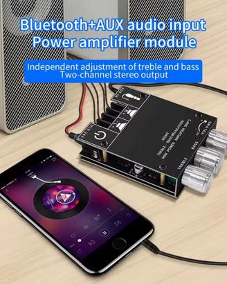 Modulo scheda amplificatore Hi-Fi + Bluetooth