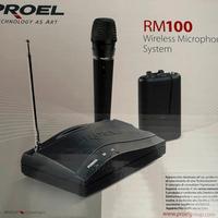 Microfono Proel RM 100 wireless