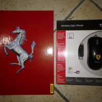 Mouse + Album raccoglitore fogli Ferrari