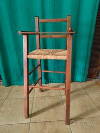 Seggiolone in legno