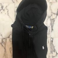 Felpa con cappuccio Polo Ralph Lauren nera