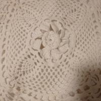 centrino rettangolare 96x30 cotone bianco 