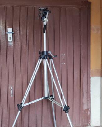 Cavalletto professionale Manfrotto 028 + testa 136