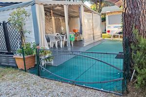 Roulotte stanziale Fendt 615 doppio asse