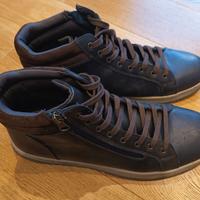 stivaletti da uomo con lacci e zip Bata