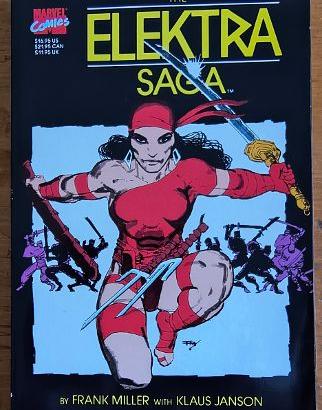 La Saga Di Elektra Graphic Novel Paperback 1989