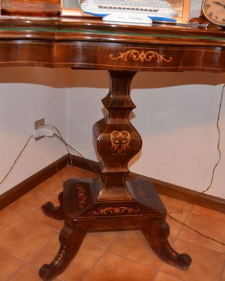 TAVOLO GIOCO D'EPOCA