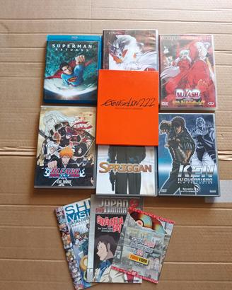 DVD Blue ray anime