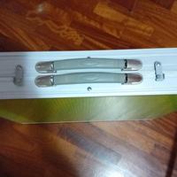 Tavolo da campeggio pieghevole + 4 sedie