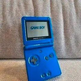Nintendo Game Boy Advance SP Blu + Caricatore