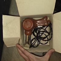 Miniphon vintage 1977 rivestito in caucciù – pezzo