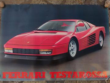 Ferrari Poster Grande Vintage 