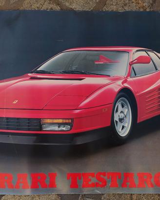 Ferrari Poster Grande Vintage 