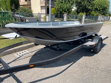 Pike boat 454 cm a v in alluminio nuove