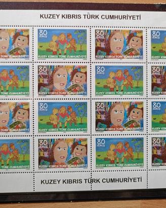 Francobolli Cipro Turca 2010 fogl. Europa mnh