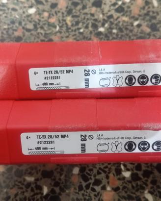 9 Punte Hilti 20/24/28 mm – lungh. 400 mm NUOVE