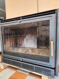 inserto camino a legna piazzetta 80