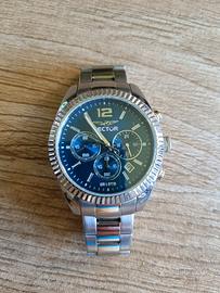 Orologio Sector acciaio blu