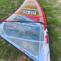  rig completo bic techno vela 7.8  