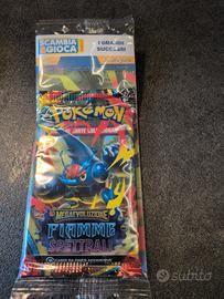 pacchetto carte Pokémon fiamme spettrali
