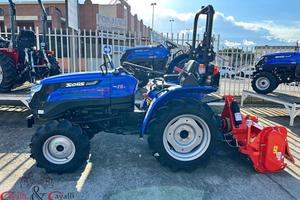 Trattore Solis 16(18 CV.) + Fresa + Trincia