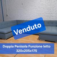 Divano Doppia Penisola con funzione letto Perfetto