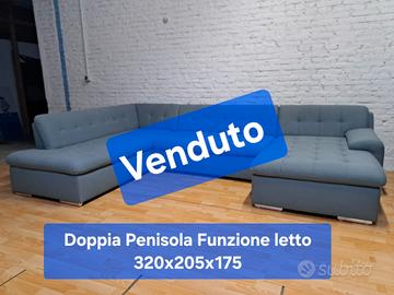 Divano Doppia Penisola con funzione letto Perfetto