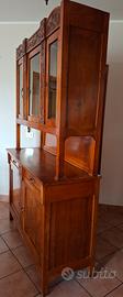 Credenza stile 800 in legno ciliegio